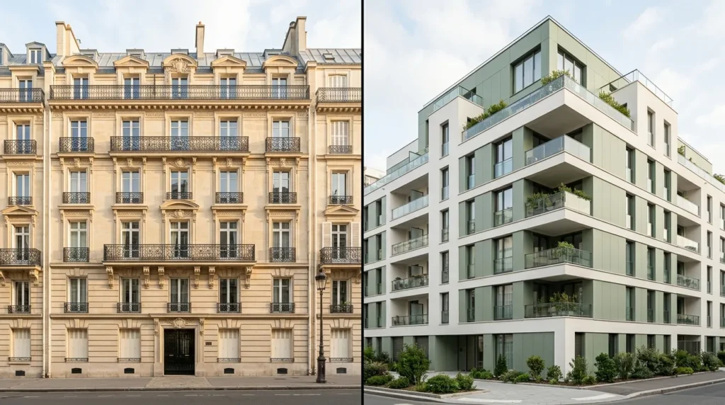 Comparaison des frais de notaire entre un bien ancien et un logement neuf en 2026