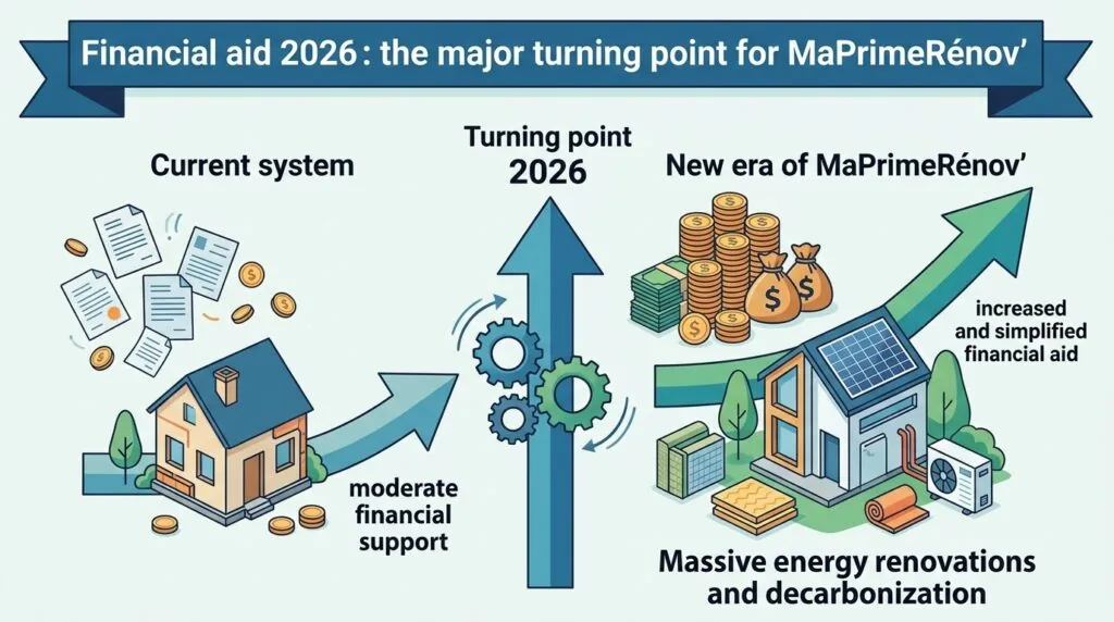 Les aides financières 2026 : le grand tournant de MaPrimeRénov'