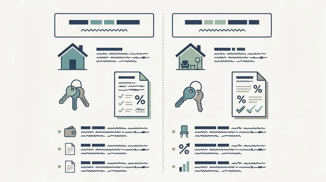 Comparatif visuel des régimes fiscaux micro-foncier régime réel et LMNP pour investissement locatif
