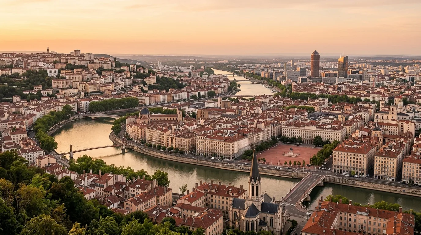 Graphique montrant l'évolution des prix immobiliers par arrondissement à Lyon en 2026