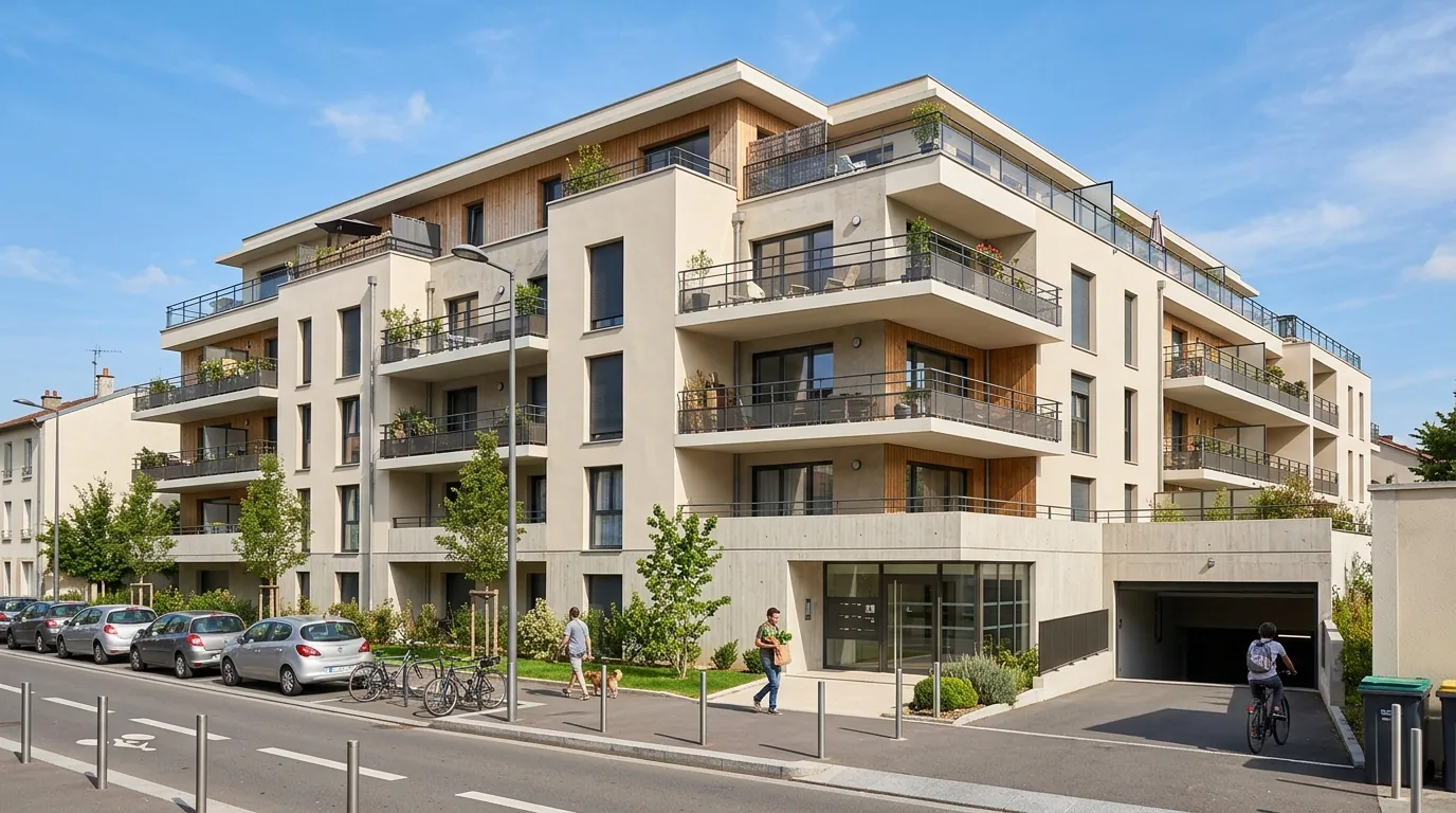Immeuble collectif neuf éligible au dispositif Jeanbrun pour la location nue en 2026
